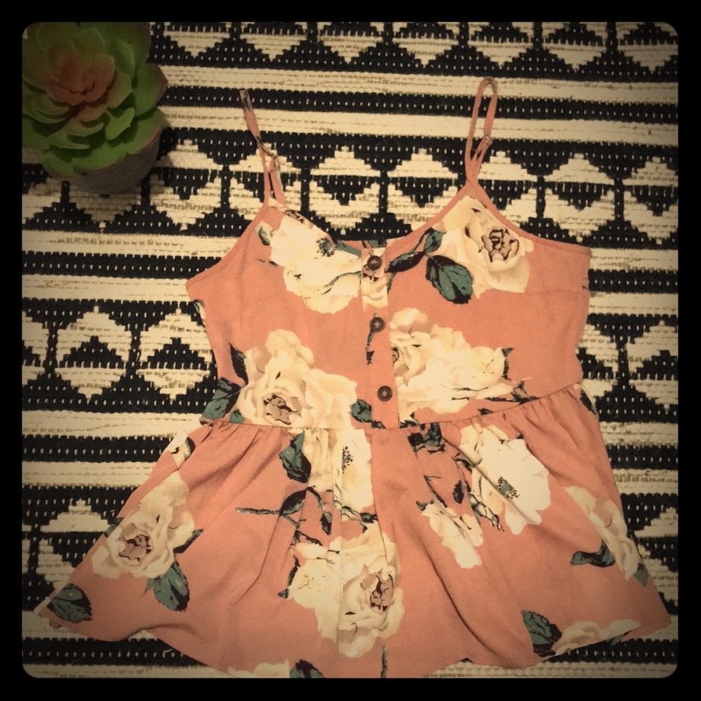 SHEIN baby roll top